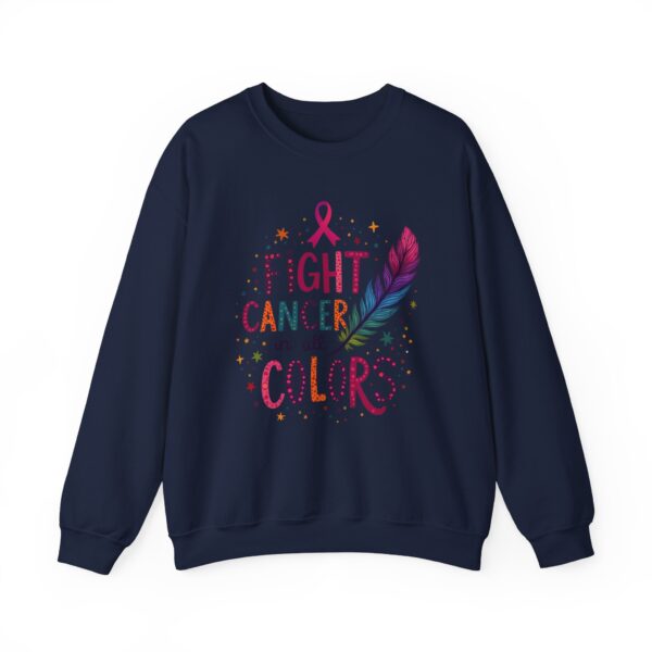 Conquer cancer crewneck sweatshirt