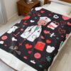 Velveteen Plush Blanket - Doctors Christmas Gift