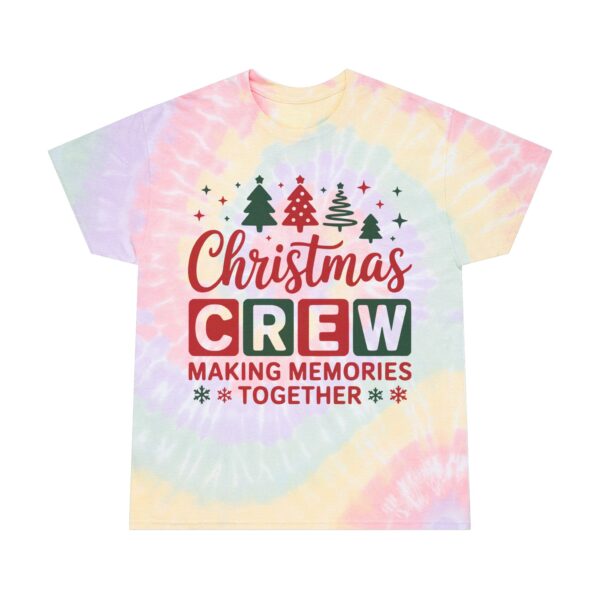 Christmas Crew Tie-Dye Tee for Making Memories