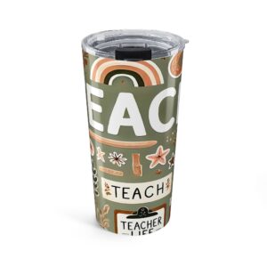 20oz Teacher Tumbler - Perfect Gift for Teacher, Wife, Mom