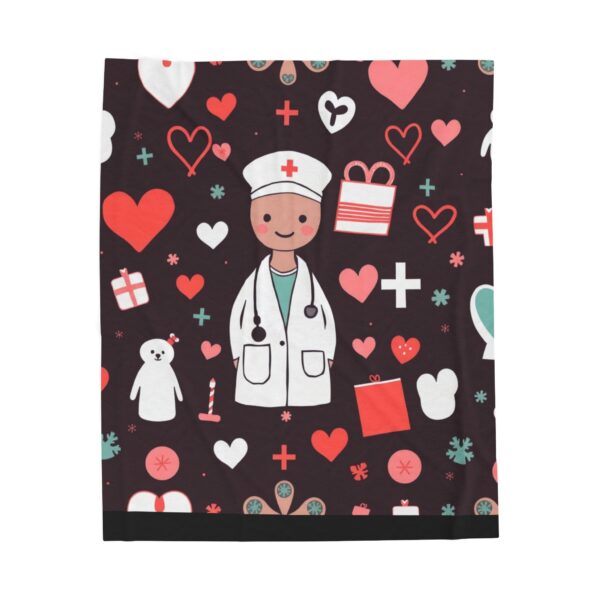 358401555326925717_2048-1.jpeg Velveteen Plush Blanket - Doctors Christmas Gift