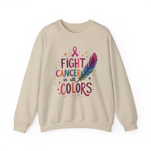 Conquer cancer crewneck sweatshirt