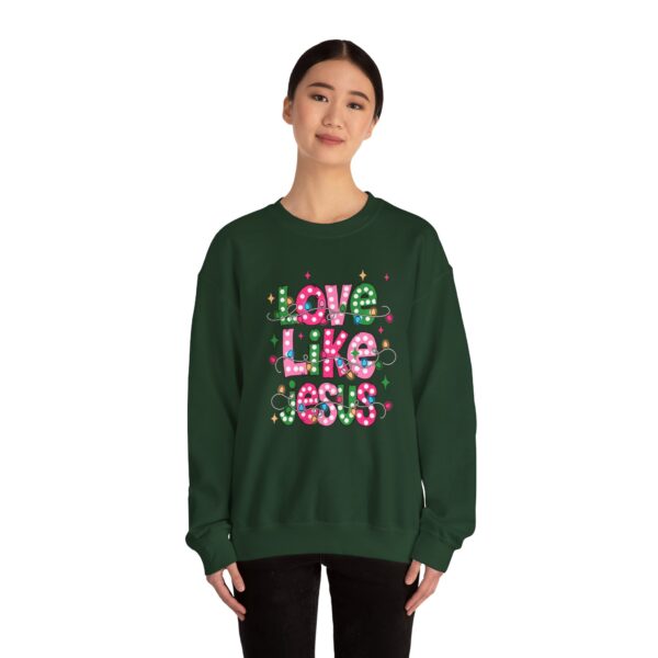 10061182947943878896_2048.jpeg Love Like Jesus Sweatshirt