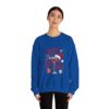 Christmas Sweatshirt - "Santa's Favorite Hot Mess" Crewneck Holiday Sweater