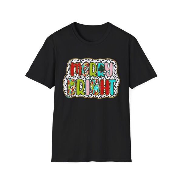 Merry & Bright Colorful Christmas T-Shirt