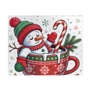 10685440681479747304_2048.jpeg Holiday Snowman Puzzle — Cute Snowman (110/252/520/1014 pcs)
