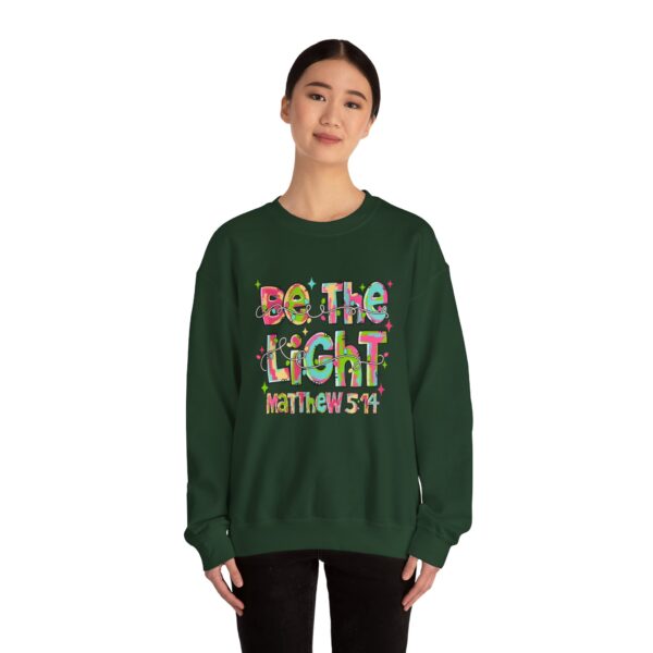 Crewneck Sweatshirt - "Be The Light"