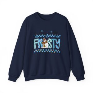 10821571040531730927_2048.jpeg Frosty Snowman Crewneck Sweatshirt