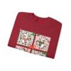 11150208336361948064_2048.jpeg Snowman Gift Box Crewneck Sweatshirt — Cute Holiday Snowman Quartet Design