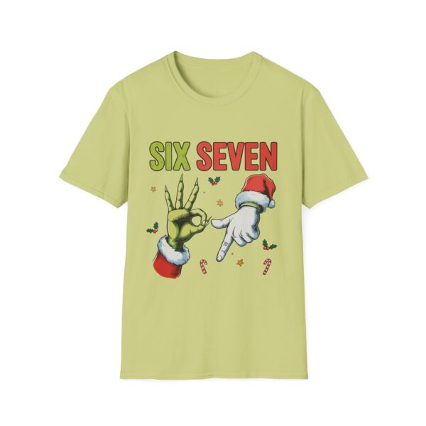 11387331220081787559_2048.jpeg Six Seven Christmas T‑Shirt — Grinch Hands Holiday Graphic Tee