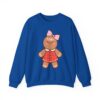 11428745015882808619_2048.jpeg Gingerbread Girl Crewneck Sweatshirt — Cute Holiday Cookie Graphic