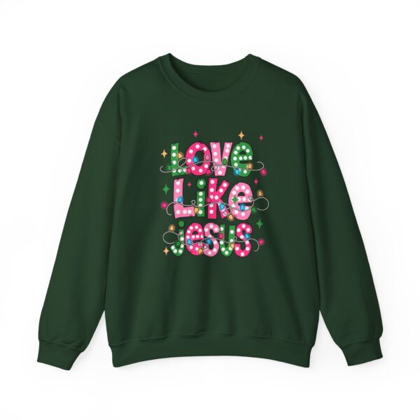 11481579144327713190_2048.jpeg Love Like Jesus Sweatshirt