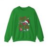 Christmas Sweatshirt - "Santa's Favorite Hot Mess" Crewneck Holiday Sweater