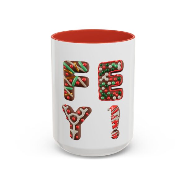 Personalized Holiday Mug . Accent Coffee Mug (11/15oz)