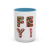 Personalized Holiday Mug . Accent Coffee Mug (11/15oz)