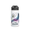 Just Breathe Stainless Steel Water Bottle — Dandelion & Feather Inspirational Design