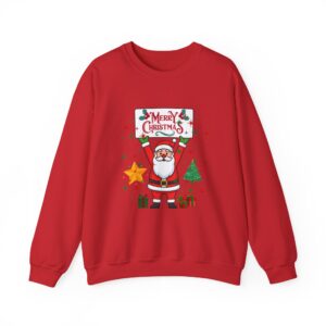 12262998570240164399_2048.jpeg Christmas Santa Crewneck Sweatshirt