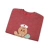 Gingerbread Nurse Crewneck Sweatshirt – Cute Holiday Medical Cookie Design