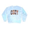1252901627841714981_2048.jpeg Tie-Dye Sweatshirt — "Cozy" Graphic Crewneck