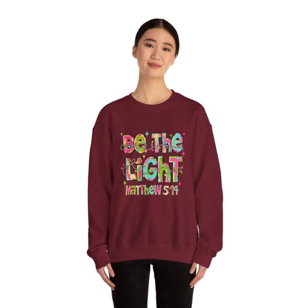Crewneck Sweatshirt - "Be The Light"