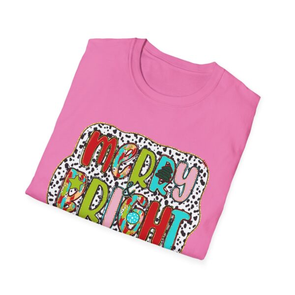 Merry & Bright Colorful Christmas T-Shirt