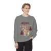 12786414032118331797_2048.jpeg Christian Christmas Sweatshirt — "The Jesus Era" Festive Reindeer Crewneck