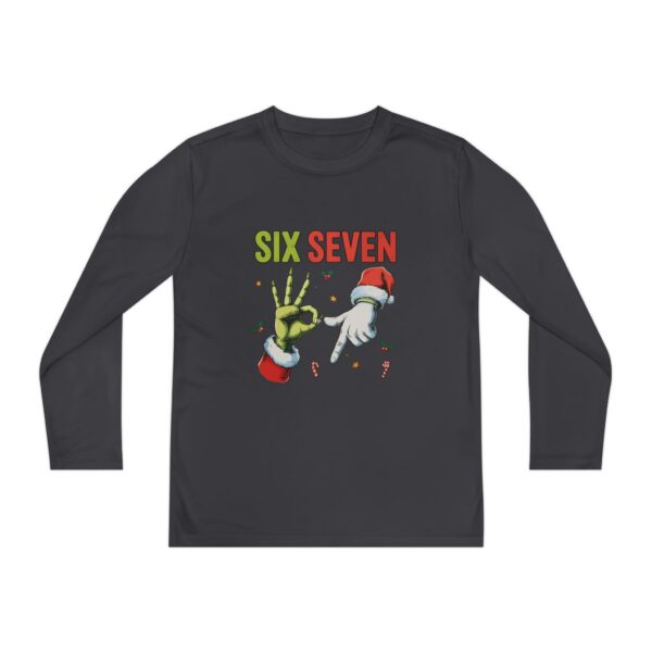 Youth Long Sleeve Tee — 'Six Seven'