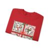 12855064418144960892_2048.jpeg Snowman Gift Box Crewneck Sweatshirt — Cute Holiday Snowman Quartet Design