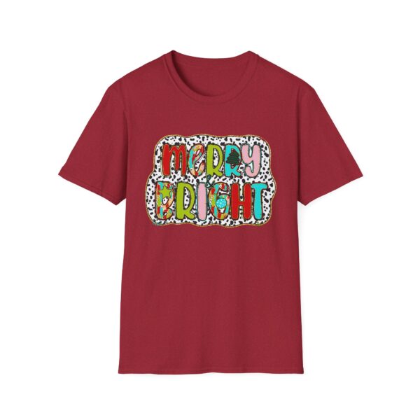 Merry & Bright Colorful Christmas T-Shirt