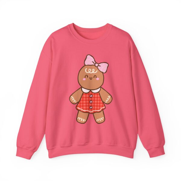 12922991544617457441_2048.jpeg Gingerbread Girl Crewneck Sweatshirt — Cute Holiday Cookie Graphic