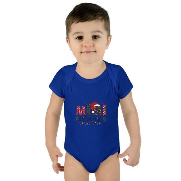 Infant Bodysuit – "Mini Claus"
