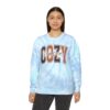 13315333041109911492_2048.jpeg Tie-Dye Sweatshirt — "Cozy" Graphic Crewneck