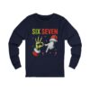 13403258868460805931_2048.jpeg Six Seven Holiday Graphic Long Sleeve Tee