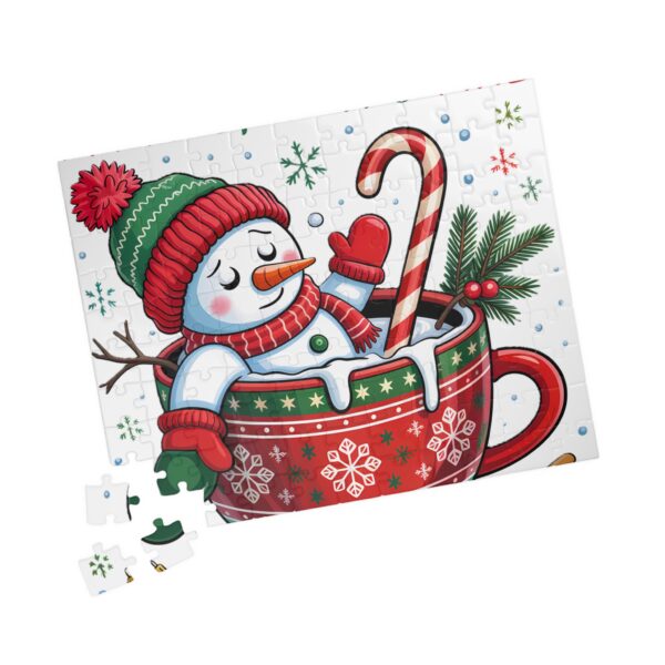Holiday Snowman Puzzle — Cute Snowman (110/252/520/1014 pcs)