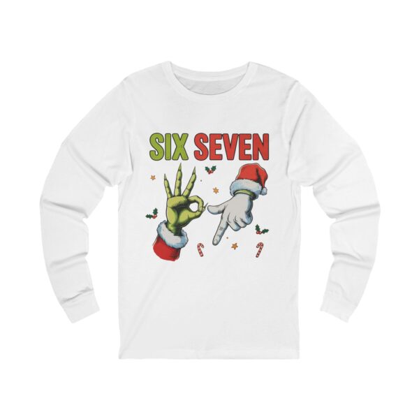 13457393308687552037_2048.jpeg Six Seven Holiday Graphic Long Sleeve Tee