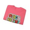 Crewneck Sweatshirt — Merry & Bright Colorful Holiday Graphic