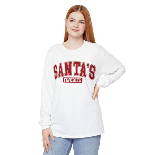 13732798345805335519_2048.jpeg Santa's Favorite Long Sleeve T-Shirt