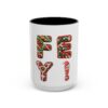 Personalized Holiday Mug . Accent Coffee Mug (11/15oz)
