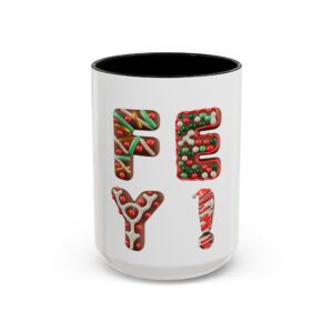 Personalized Holiday Mug . Accent Coffee Mug (11/15oz)