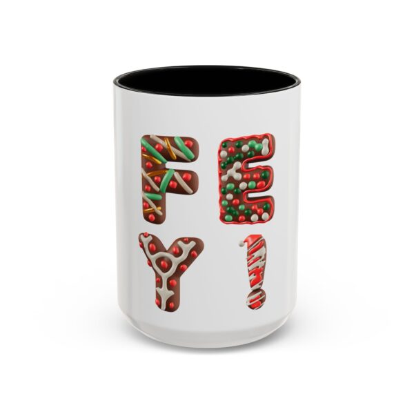 Personalized Holiday Mug . Accent Coffee Mug (11/15oz)