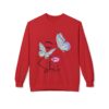 14259362661821043478_2048.jpeg Butterfly Face Crewneck Sweatshirt