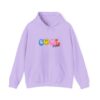Cool Vibes Hoodie — Retro Smiley Colorblock Graphic Pullover