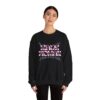 14374832979973334397_2048.jpeg Woman Crewneck Sweatshirt — 'woman' Brand Logo
