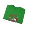 Christmas Sweatshirt - "Santa's Favorite Hot Mess" Crewneck Holiday Sweater