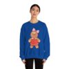 14486062873225096215_2048.jpeg Gingerbread Girl Crewneck Sweatshirt — Cute Holiday Cookie Graphic
