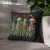 14639108330916498194_2048.jpeg Christmas Cactus Pillowcase — Festive Pickle Cactus Family Decorative Throw Pillow