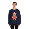14668721335227045930_2048.jpeg Gingerbread Girl Crewneck Sweatshirt — Cute Holiday Cookie Graphic