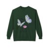 14878439329000940269_2048.jpeg Butterfly Face Crewneck Sweatshirt