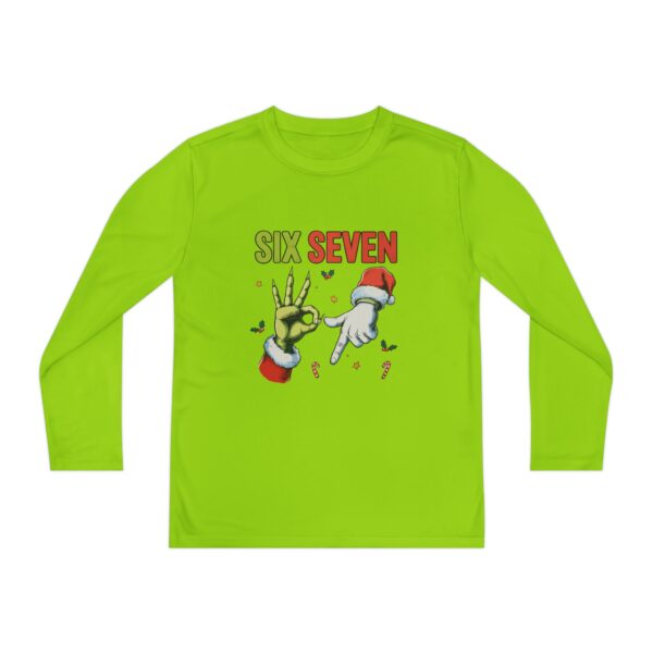 Youth Long Sleeve Tee — 'Six Seven'