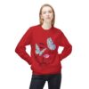 15677783654872975335_2048.jpeg Butterfly Face Crewneck Sweatshirt